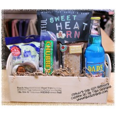 Just for Dad's Beer (or Pop) n' Snacks Gift Basket - Creston BC Delivery